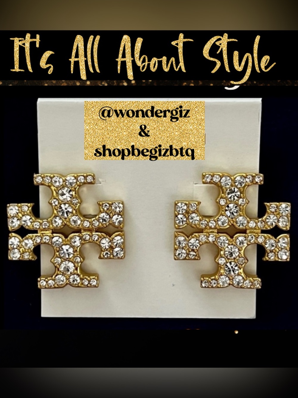 🔥🔥🔥 Authentic Designer Earrings At Awesome Prices To Buy Now & Save Price Firm
